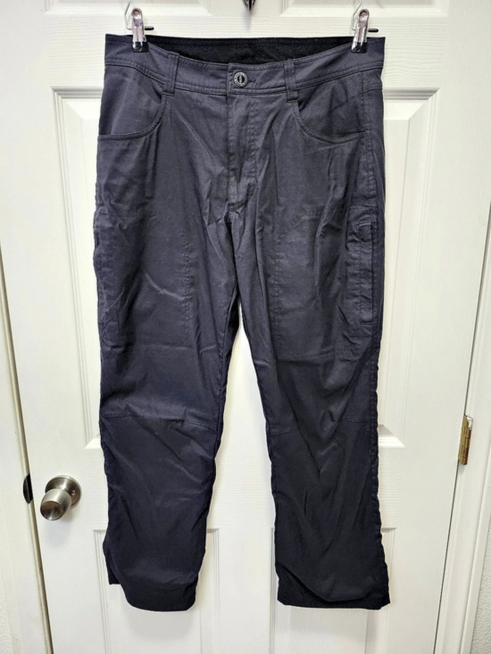 ORVIS Straight Leg Pants Waist 32X29 Black - Picture 1 of 3